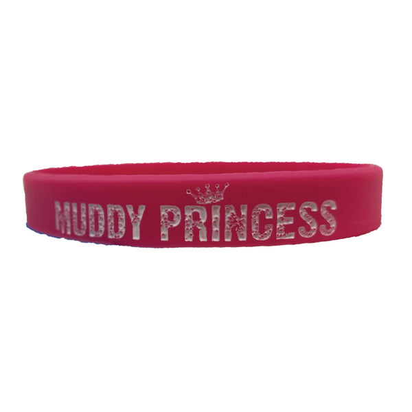 Pink Wristband - Muddy Princess