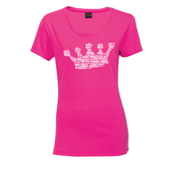 Pink Shirt - White Crown